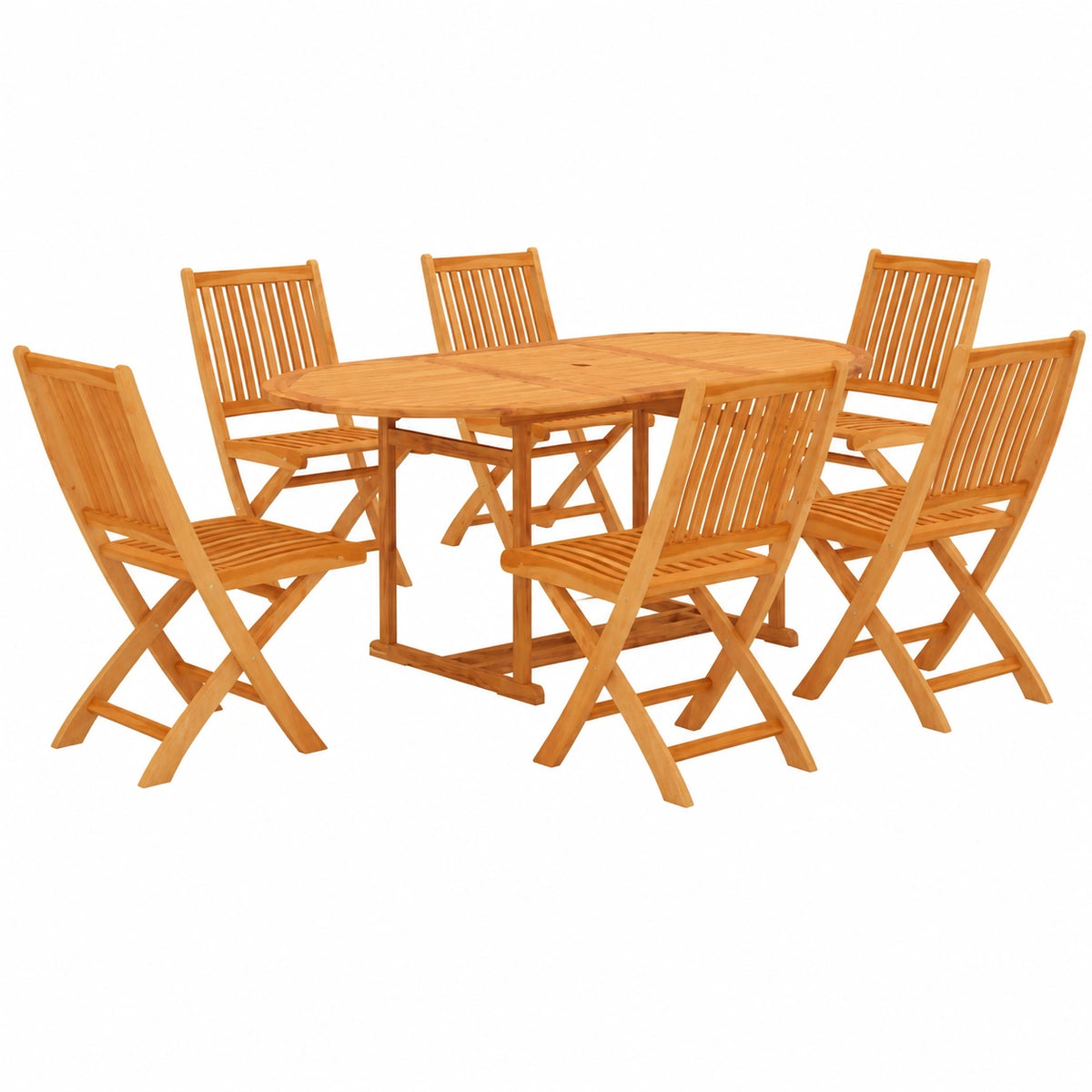 Salon de jardin, 7 pièces, pour la terrasse ou le jardin