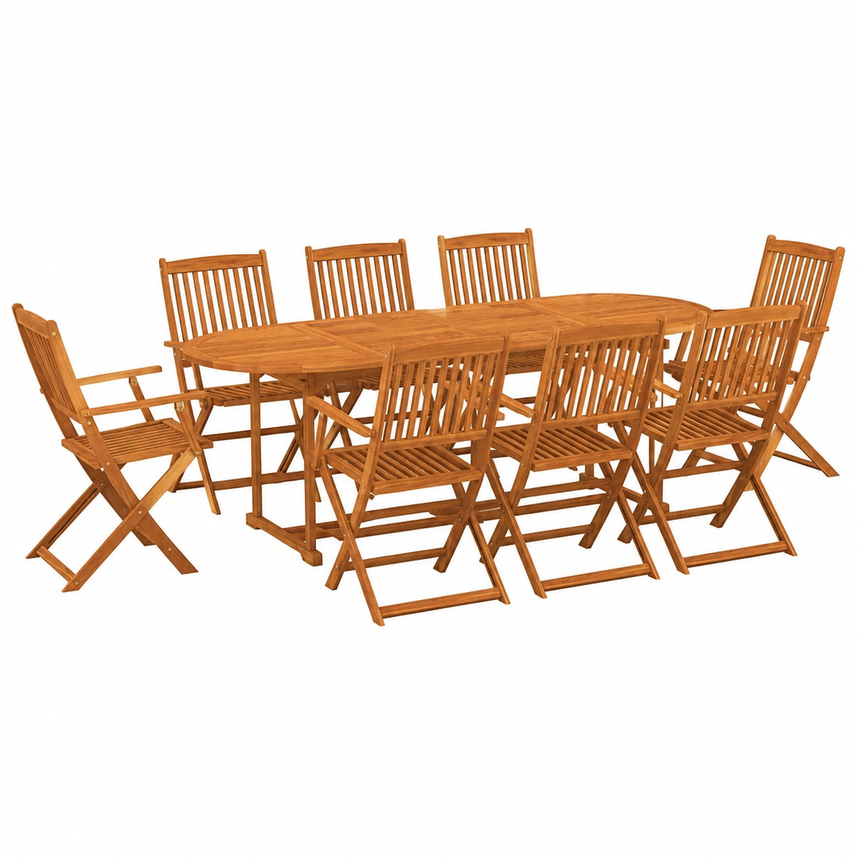 Table, 9 pièces, pour les espaces de vie