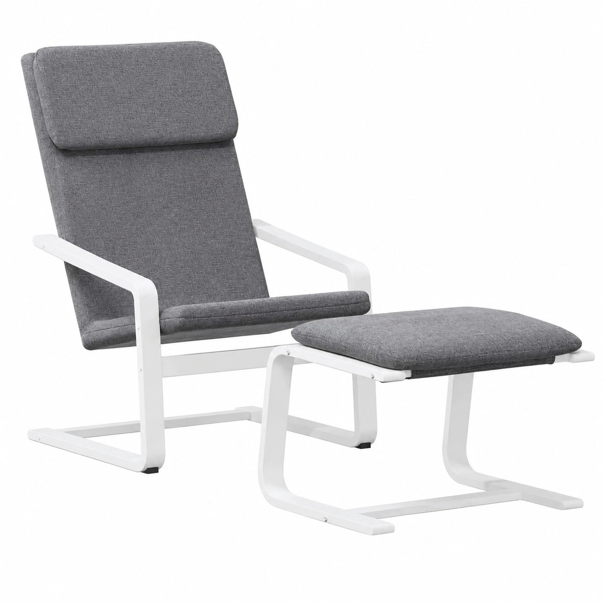 Bureau, en tissu, coloris gris, pour l’espace de travail