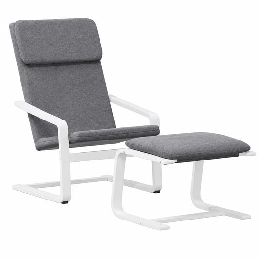 Bureau, en tissu, coloris gris, pour l’espace de travail
