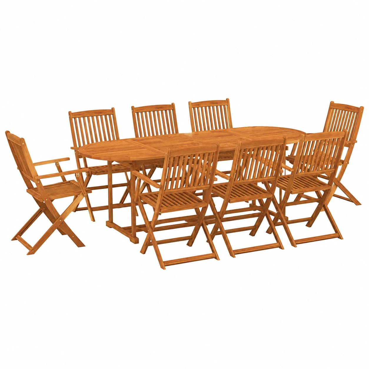 Table, 9 pièces, pour les espaces de vie